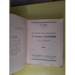Un Géant de L'Apostolat : Le Cardinal Lavigerie
