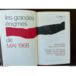 Les grandes enigmes de mai 1968 Tome 1 1970
