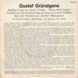 Mephisto-Lieder / Tierfabel / Sein Oder Nichtsein