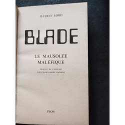 Le mausolee malefique (Blade)