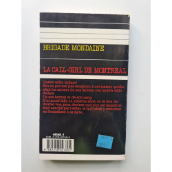 La Call-Girl De Montréal brigade mondaine n°91