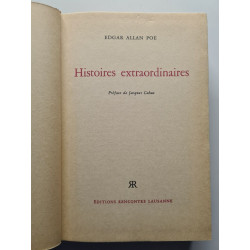 Histoires extraordinaires