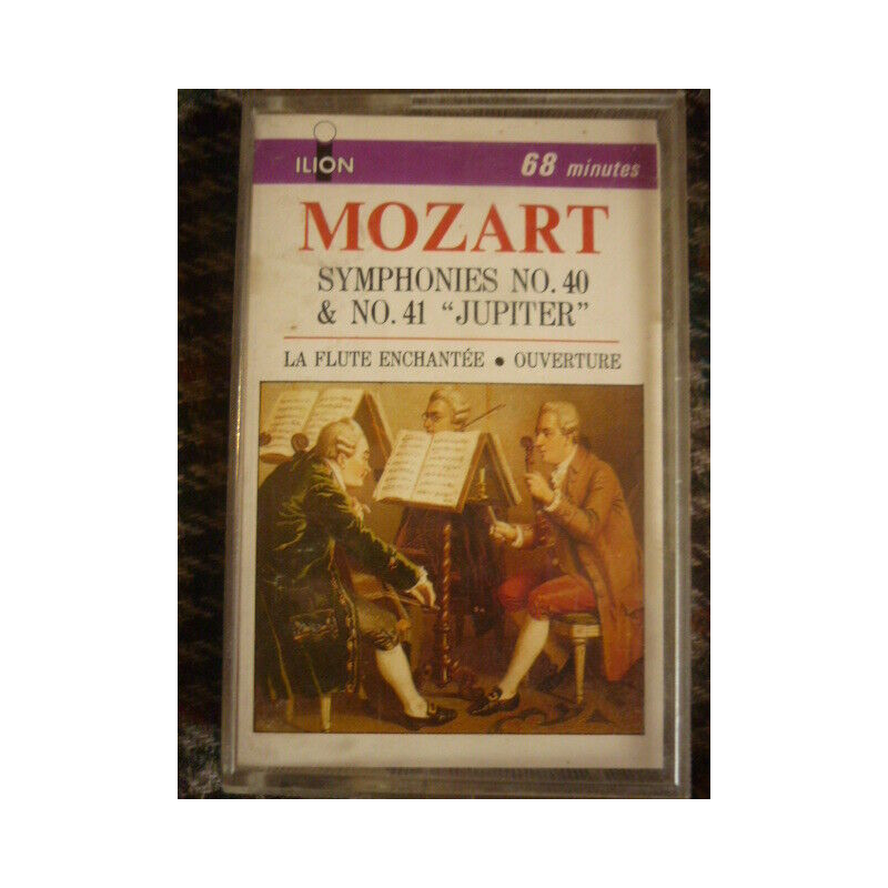 mozart SYMPHONIES 4041 jupiter cassette audio k7 ILION ILK 805