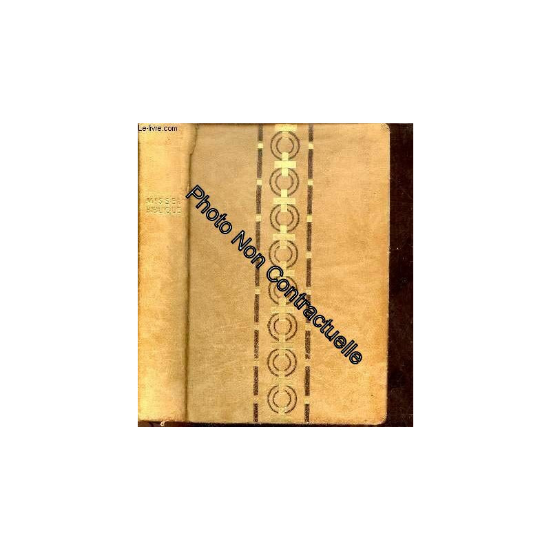 Missel biblique des dimanches et des fêtes