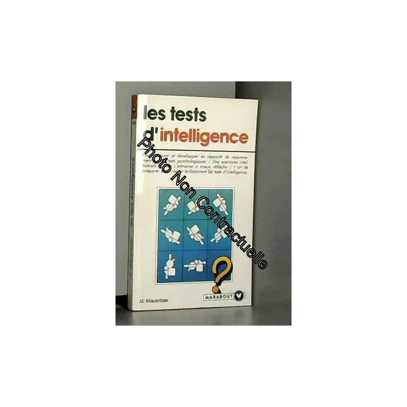 LES TESTS D'INTELLIGENCE