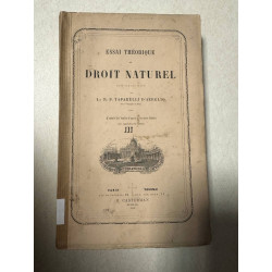 Essai théorique de droit naturel 3