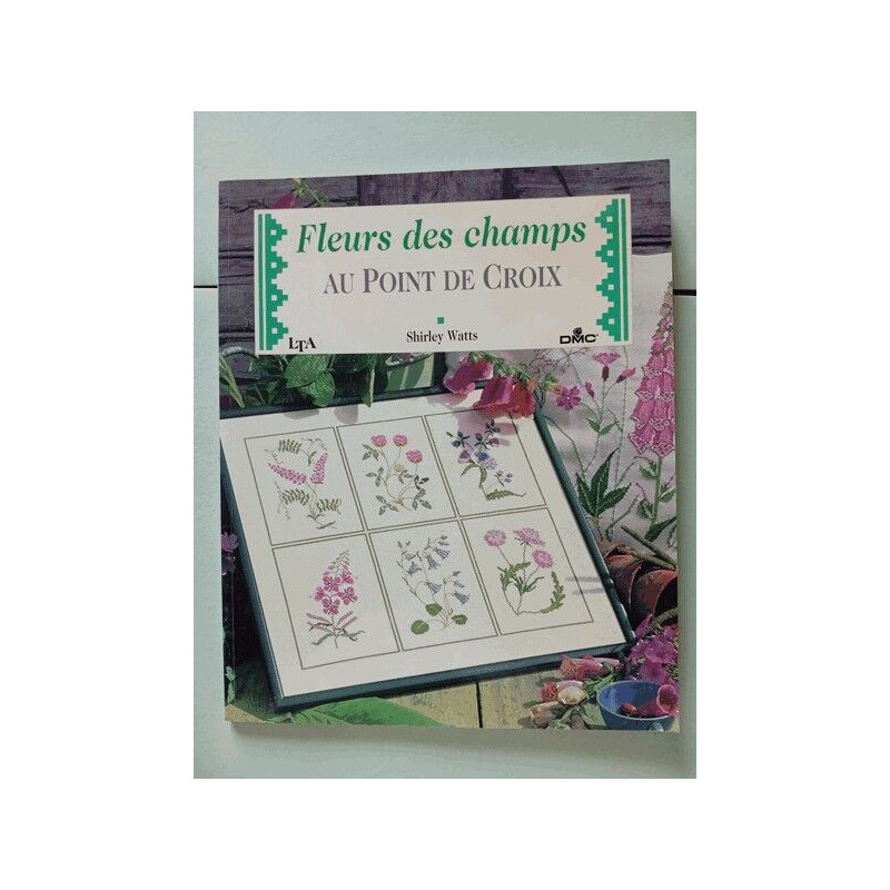Fleurs des champs - au point de croix