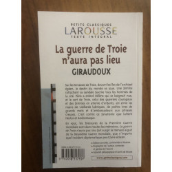 La guerre de troie n'aura pas lieu texte intégral: Pièce en deux actes