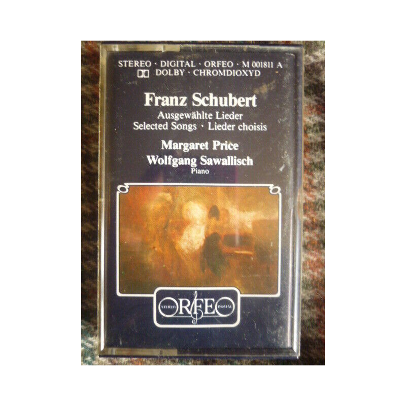 Franz Schubert Lieder choisis-Margaret Price-Sawallisch Cassette...