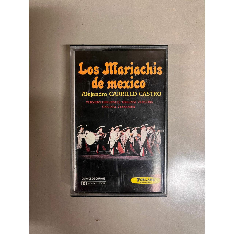 Los Mariachis de Mexico - Alejandro Carrillo castro Cassette Audio-K7