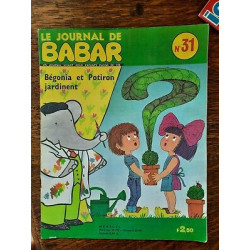 Le Journal de Babar n 31 Bérgonia et Potiron jardinet 1971