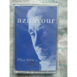 Aznavour Plus bleu Cassette Audio-K7 NEUVE SOUS BLISTER