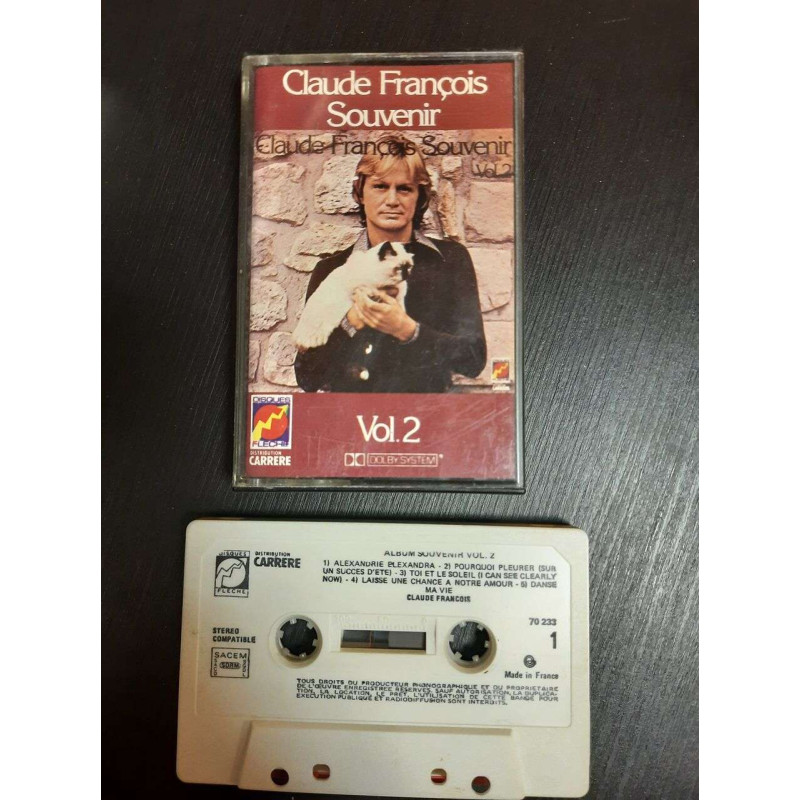 K7 Audio : Claude François - Souvenir - Vol. 2