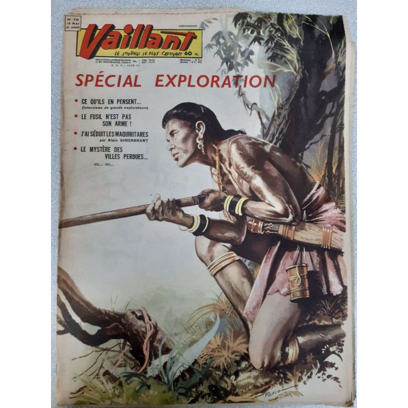 Vaillant Nº730 - journal plus captivant