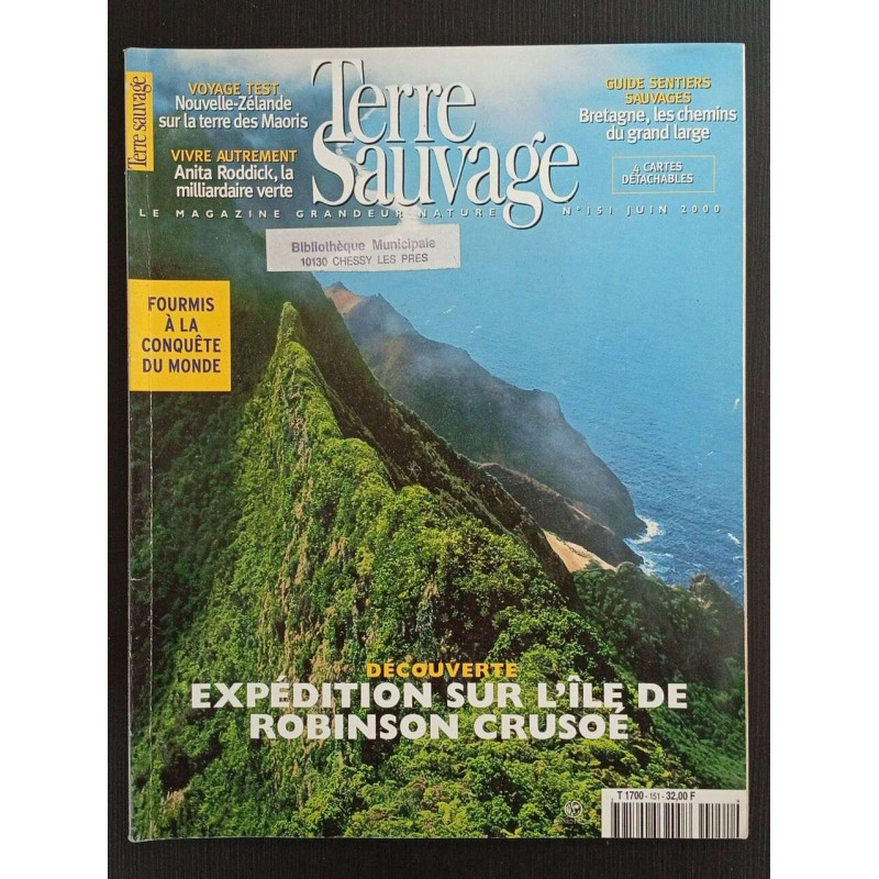 Revue Terre sauvage N° 151
