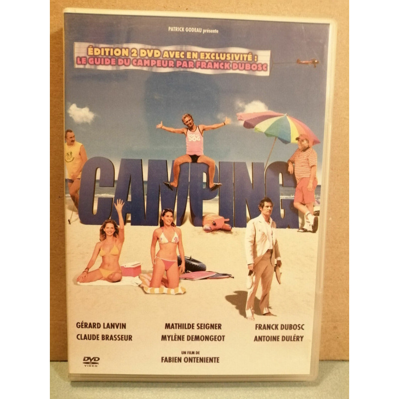 Camping Gérard Lanvin Claude Brasseur 2 DVD