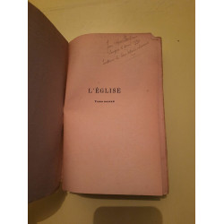 a d Sertillanges L'Eglise Tome Second Librairie lecoffre