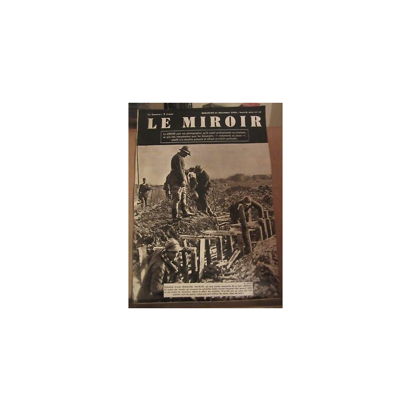 Le Miroir Dimanche 24 Décembre 1939 Nouvelle Série n17