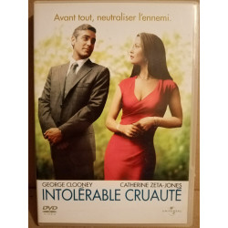 Intolérable cruauté Catherine zeta-jones DVD