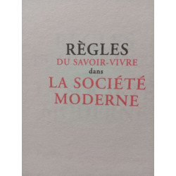 Règles du savoir-vivre dans la société moderne