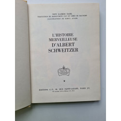 L'histoire merveilleuse d'albert schweitzer