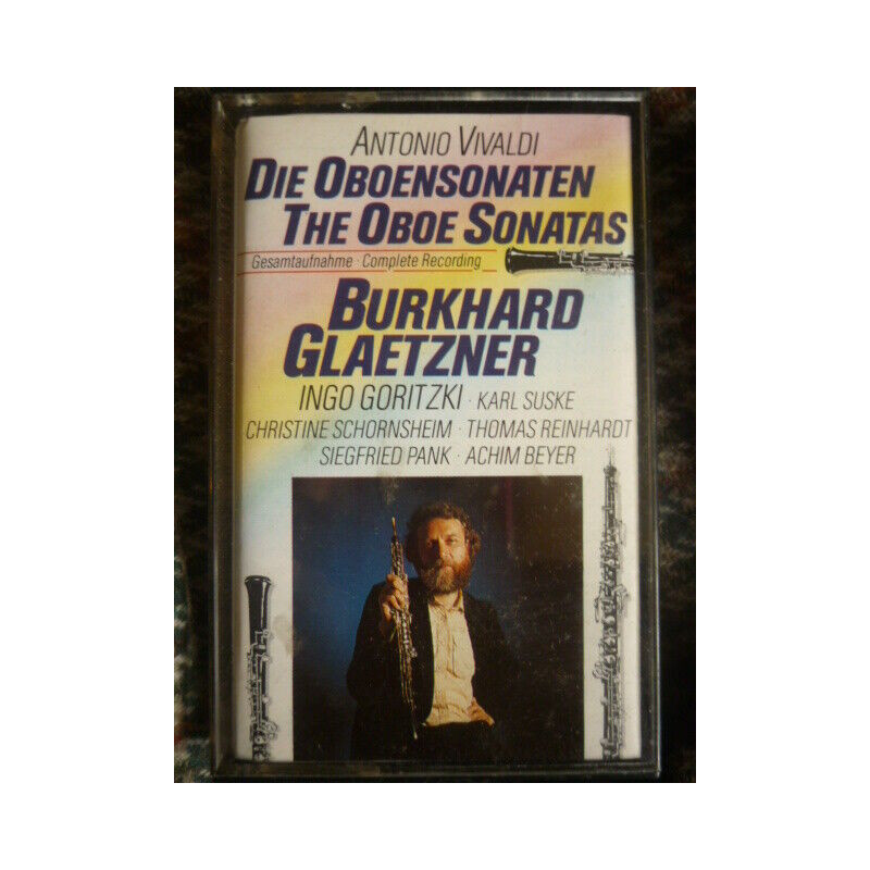 Vivaldi The Oboe Sonatas-Burkhard Glaetzner Cassette Audio-K7...