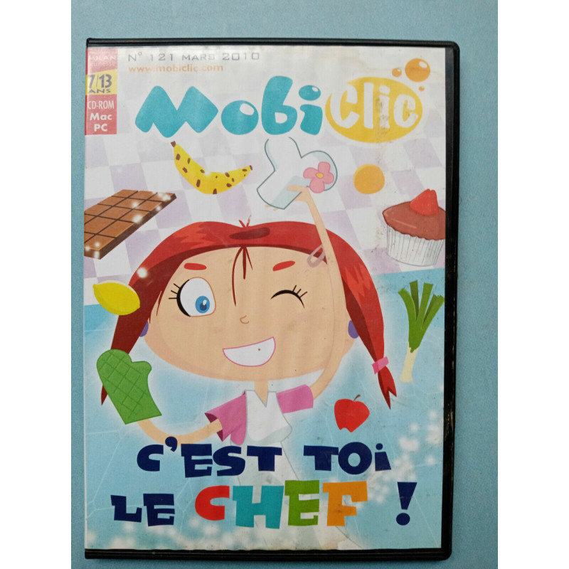 C'est toi le chef n121 Mars 2010 mobiclic PC MAC cd rom