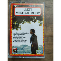 Liszt - Mikhail Rudy Cassette Audio-K7 La voix de bon maître EMI