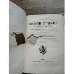 Biographie Universelle - Ancienne et moderne Tome Onzième et Cie
