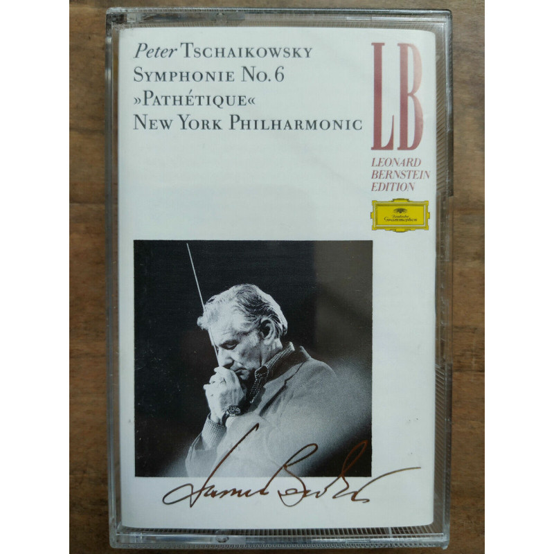 Tchaikowsky Symphonie No 6 Leonard bernstein Cassette Audio