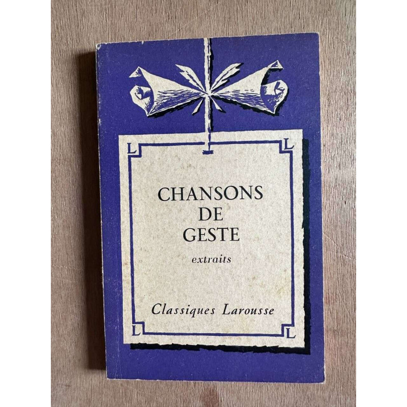 Chansons de geste
