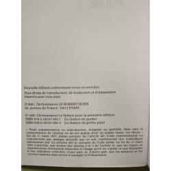 Dictionnaire Le Robert Poche