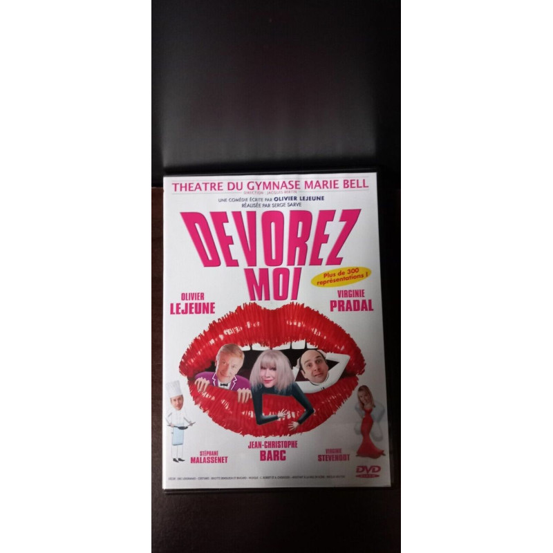 DVD DEVOREZ MOI Oliver Lejeune Virginie Pradal