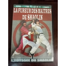 DVD Film. La fureur des maîtres de Shaolin