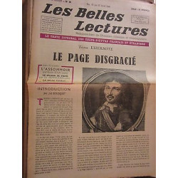 Les Belles Lectures n30 du 21 au 27 Août 1946 t lhermite le page...
