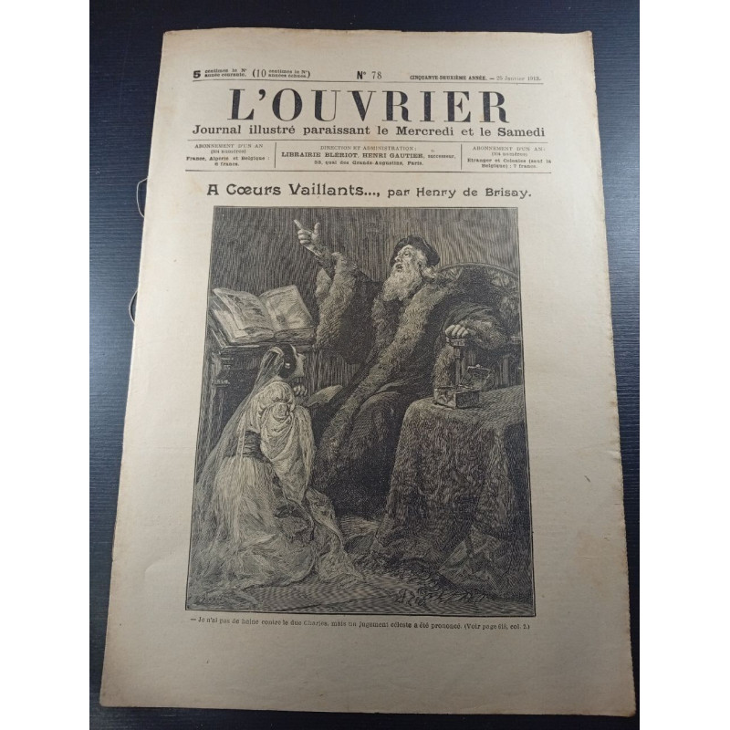 L'ouvrier n°78 - 1913