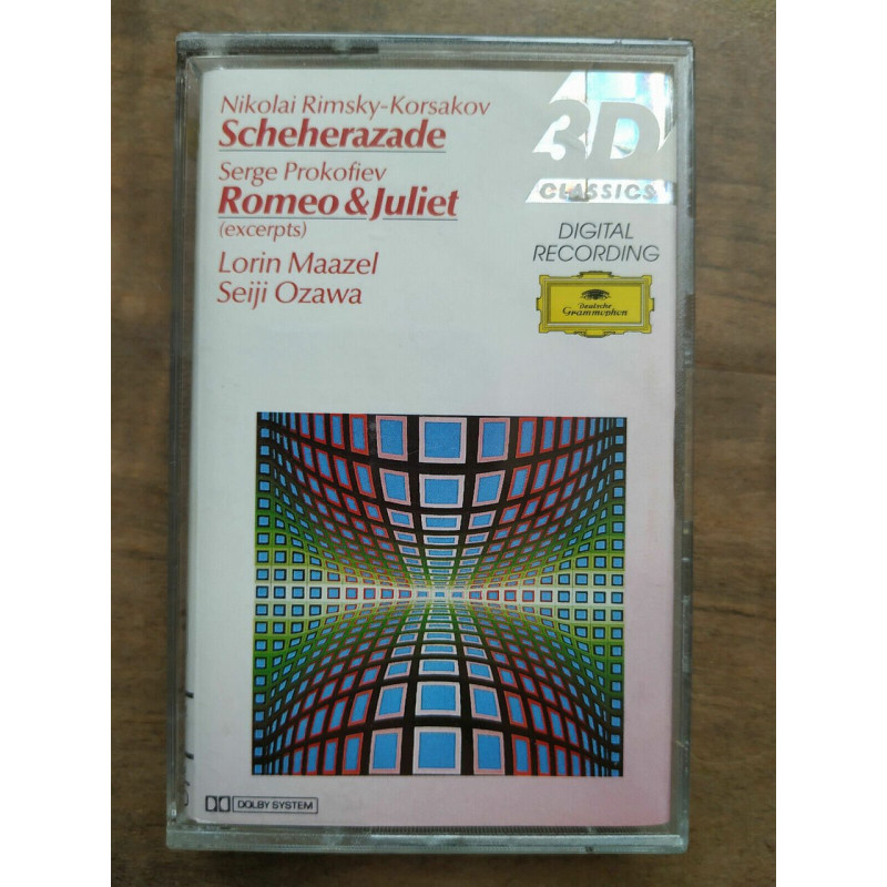 Rimsky-Korsakov Scheherazade Prokofiev - Lorin Maazel Cassette...