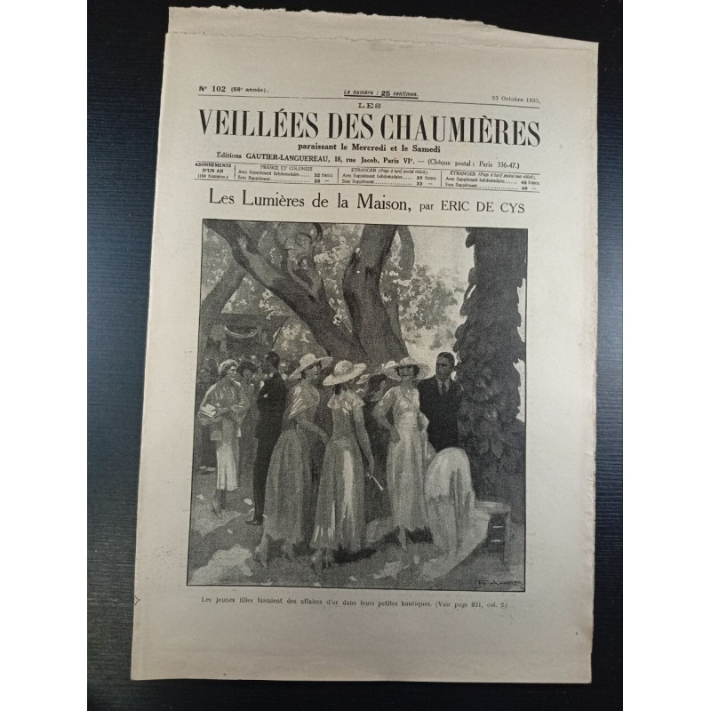 Les veillées des chaumières n°102 58 année