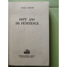 Sept ans de pénitence