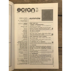 Revue de cinéma Ecran 79 15 mai 1980