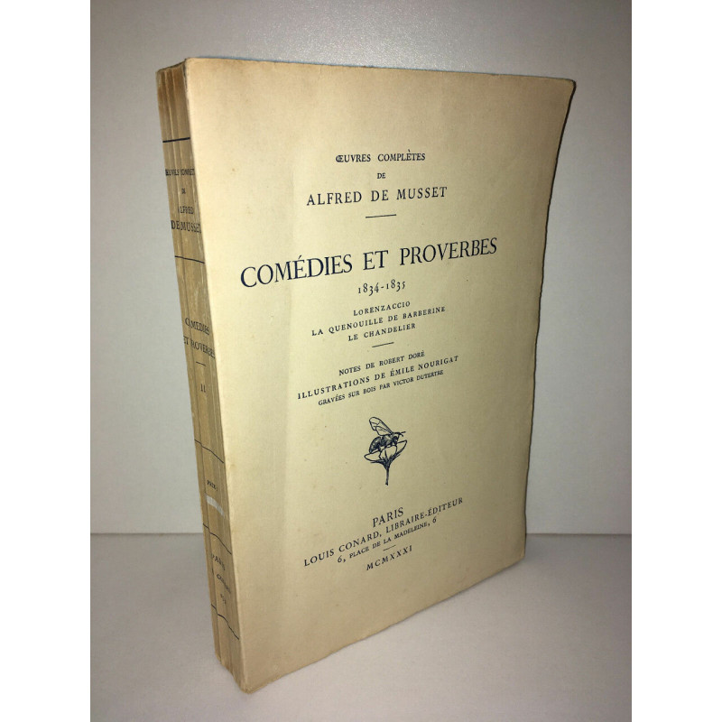 COMEDIES ET PROVERBES 1834 1835 Tome 2