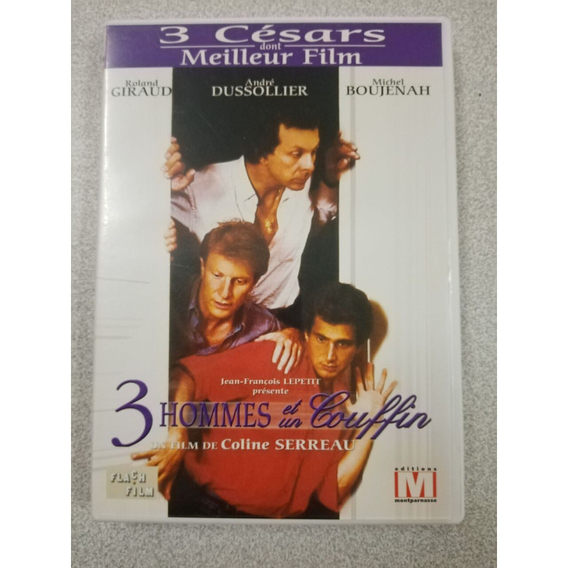 DVD Film - 3 hommes et 1 couffin