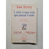 Lettre à tous ceux qui aiment l'école
