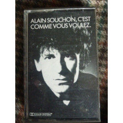 ALAIN SOUCHON C'EST COMME VOUS VOULEZ Cassette Audio-K7 Virgin...