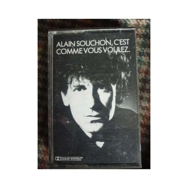 ALAIN SOUCHON C'EST COMME VOUS VOULEZ Cassette Audio-K7 Virgin...