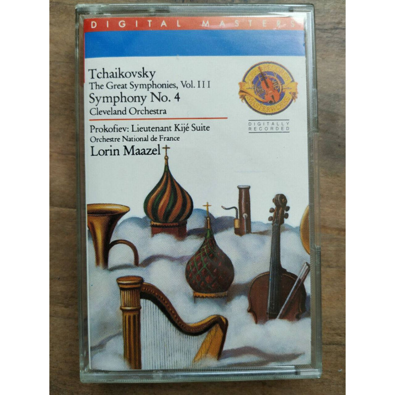 Tchaikovsky The Great Symphonies Vol 3 - L. Maazel Cassette Audio...