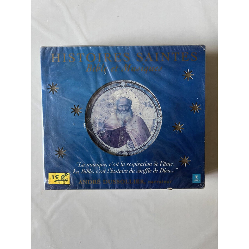 Histoires Saintes Bible et Musiques - André Dussollier 3 CD NEUF...