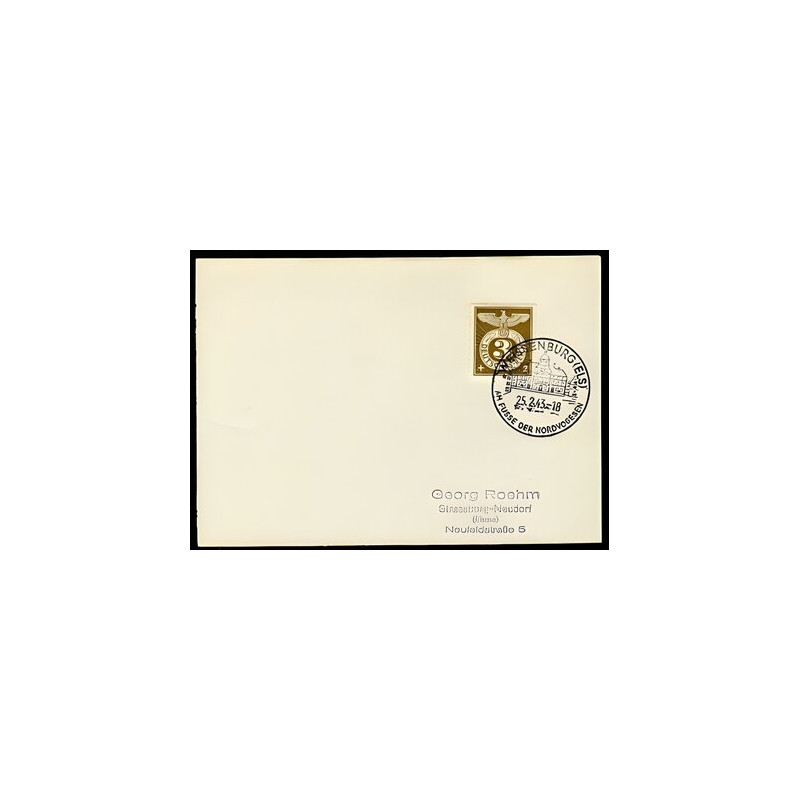 Allemagne n 762 Yv. cachet WW2 WEISSENBURG Mi. 830