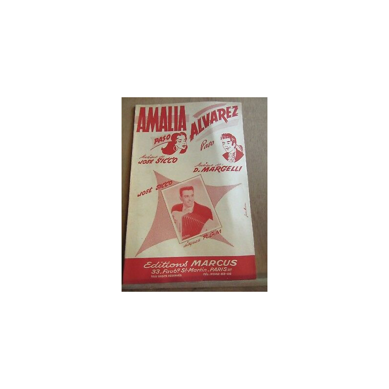 pasos dobles amalia alvarez josé sicco margelli