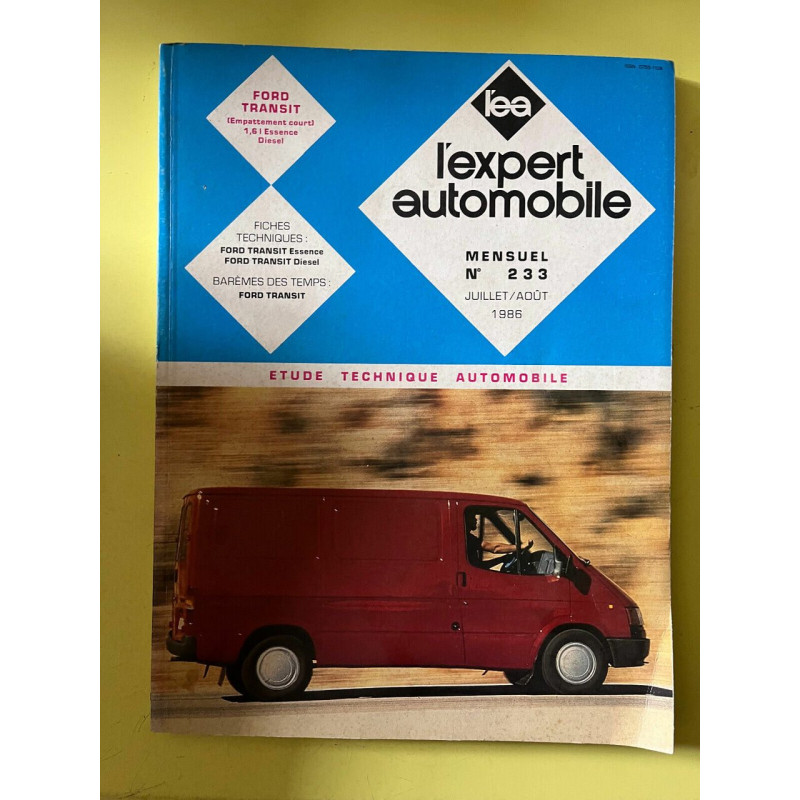 L'Expert Automobile n233 juillet août 1986